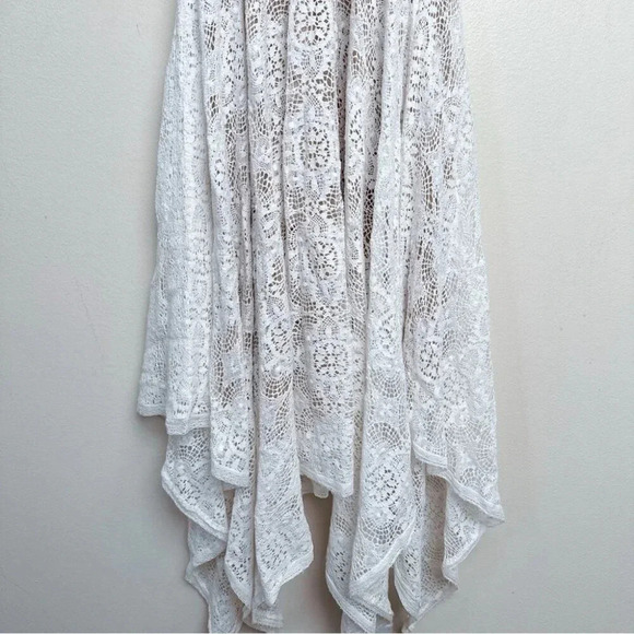 LOVE SAM Womens Size Small Scarlet Lace Handkerchief Hem - Picture 13 of 14